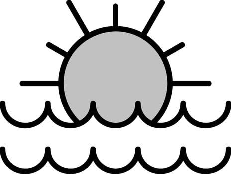 Sun Vector Icon