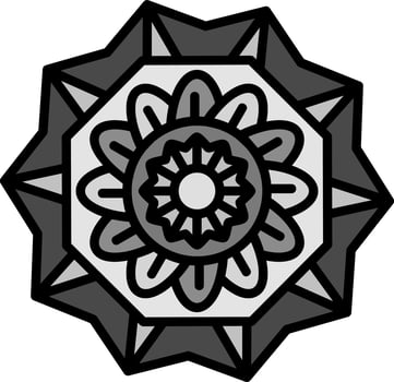 Mandala Vector Icon