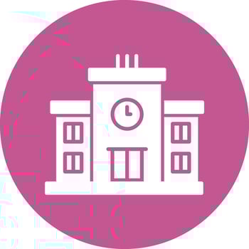 Town Hall Vector Icon