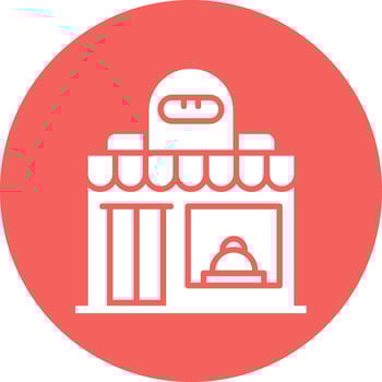 Bakery Shop Vector Icon