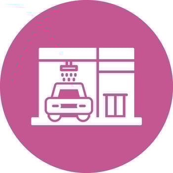 Carwash Vector Icon