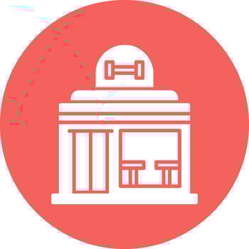 Gym Vector Icon