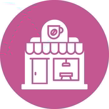 Coffee Shop Vector Icon