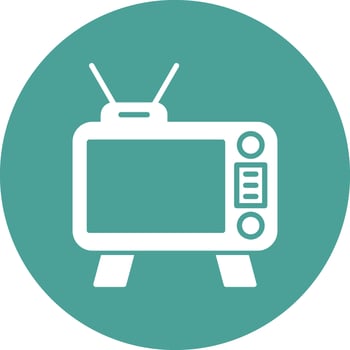 Television Vector Icon