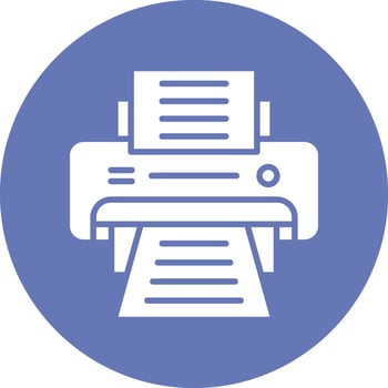 Printer Vector Icon
