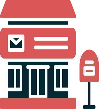 Post Office Vector Icon