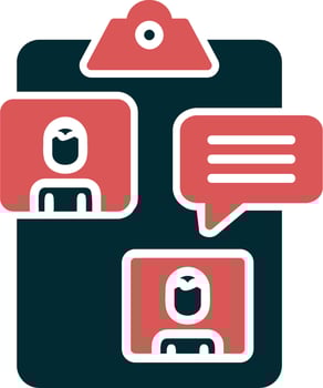 Contact List Vector Icon