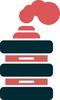 Tear Gas Vector Icon