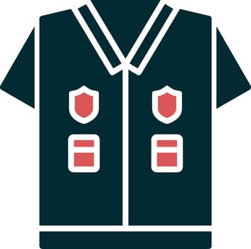 Police Uniform Vector Icon