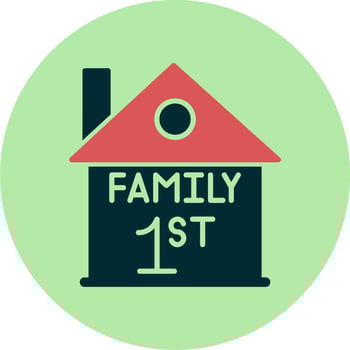 Family First Vector Icon