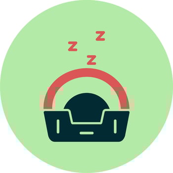 pet bed Vector Icon
