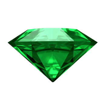 Emerald no background png