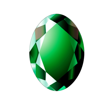 Emerald no background png