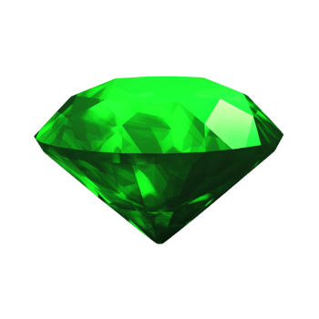Emerald no background png