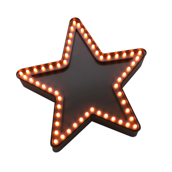 3d star board no background png