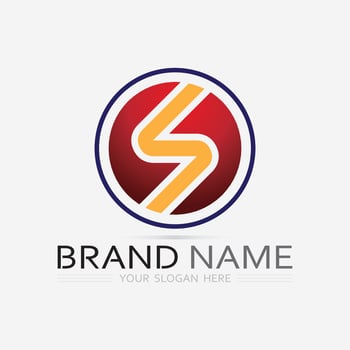 Business corporate S letter logo vector