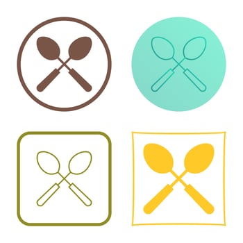 Spoons Vector Icon