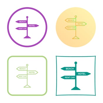 Signboard Vector Icon