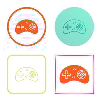 Unique Gaming Control Vector Icon