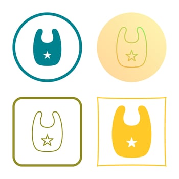 Bib Vector Icon