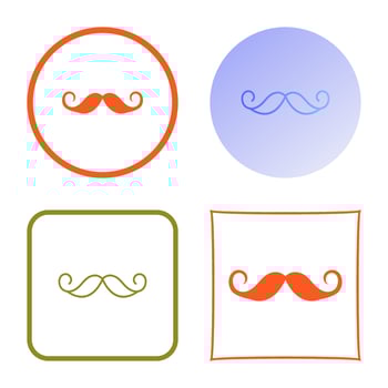 Moustache Vector Icon