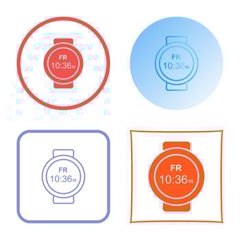 Sports Watch Vector Icon