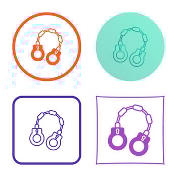 Handcuff Vector Icon