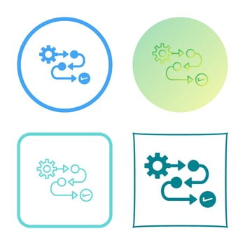 Process Vector Icon