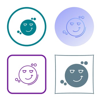 Smirk Vector Icon