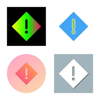 Warning Vector Icon