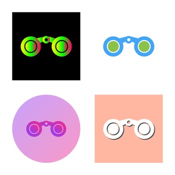 Binoculars Vector Icon