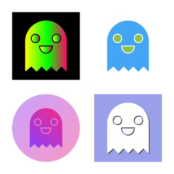Unique Game Character Vector Icon