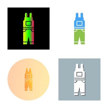 Jumpsuit Vector Icon