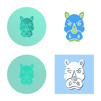 Rhino Vector Icon