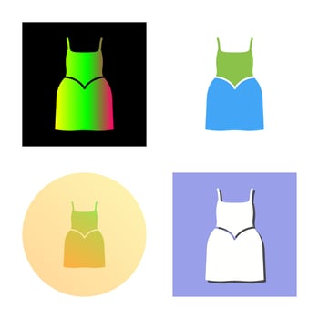 Party Dress Vector Icon