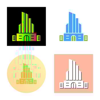 Office Building Vector Icon