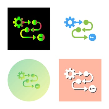 Process Vector Icon