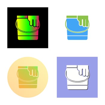Paint Bucket Vector Icon