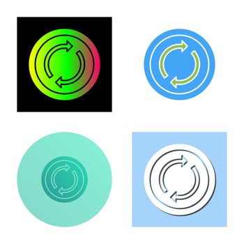 Loop Vector Icon