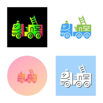 Fire Truck Vector Icon