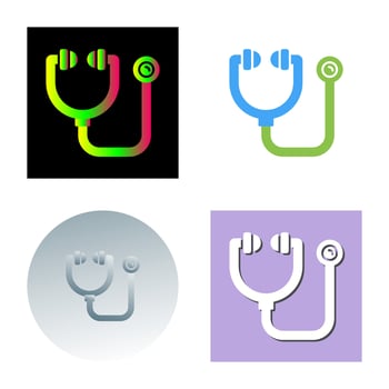 Stethoscope Vector Icon