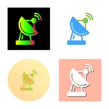 Radar Vector Icon