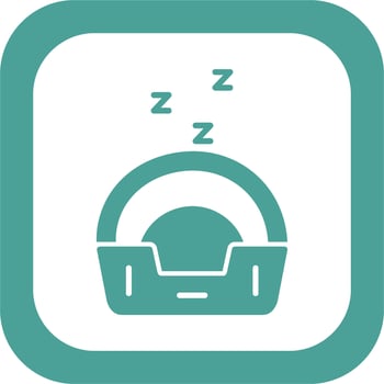 pet bed Vector Icon