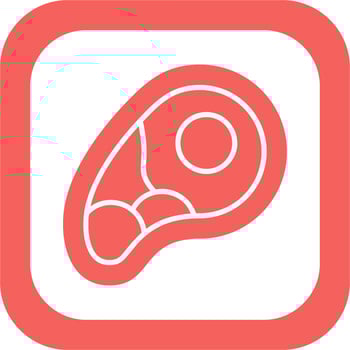 meat Vector Icon