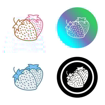 Strawberry Vector Icon