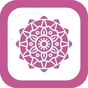 Mandala Vector Icon