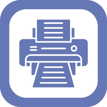 Printer Vector Icon