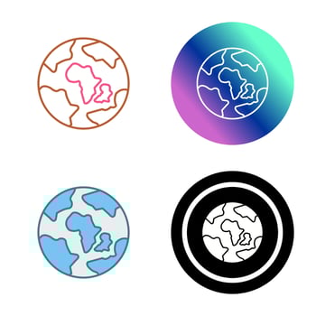 Earth Vector Icon