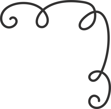 Underlines with swish swoosh and curly stroke. Swash hand drawn divider. Squiggle calligraphy element. Swirl doodle. png