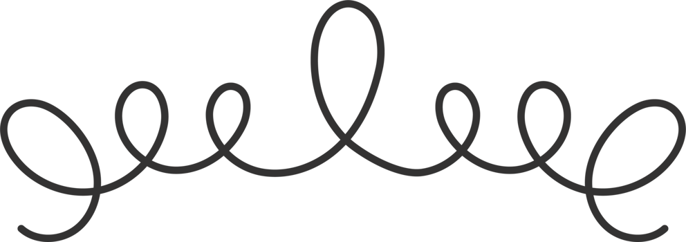 Underlines with swish swoosh and curly stroke. Swash hand drawn divider. Squiggle calligraphy element. Swirl doodle. png
